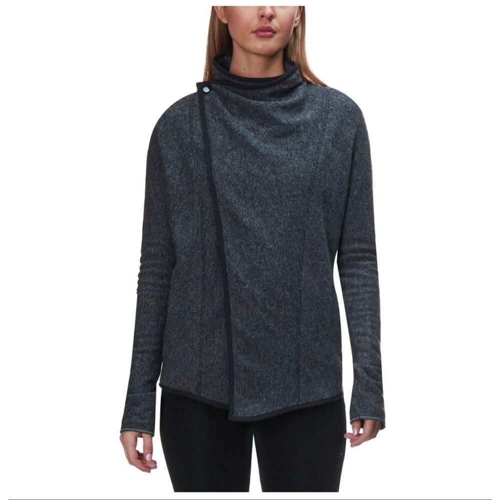 Mountain Hardwear wool blend Sarafin Wrap Sweater relaxed-fit cardigan size L